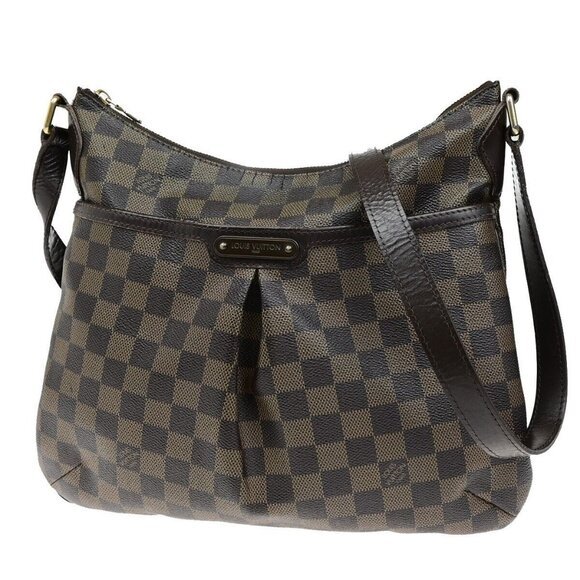LOUIS VUITTON Bloomsbury PM Shoulder Bag Damier Leather Brown N42251 70YH013 - Picture 1 of 16